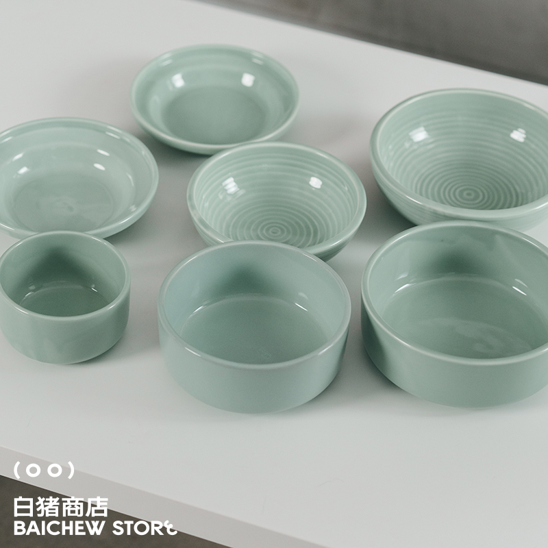 White pig store Japanese veterinarian recommends AUKATZ drink more water bowl cat dog food bowl pet supplies rice bowl