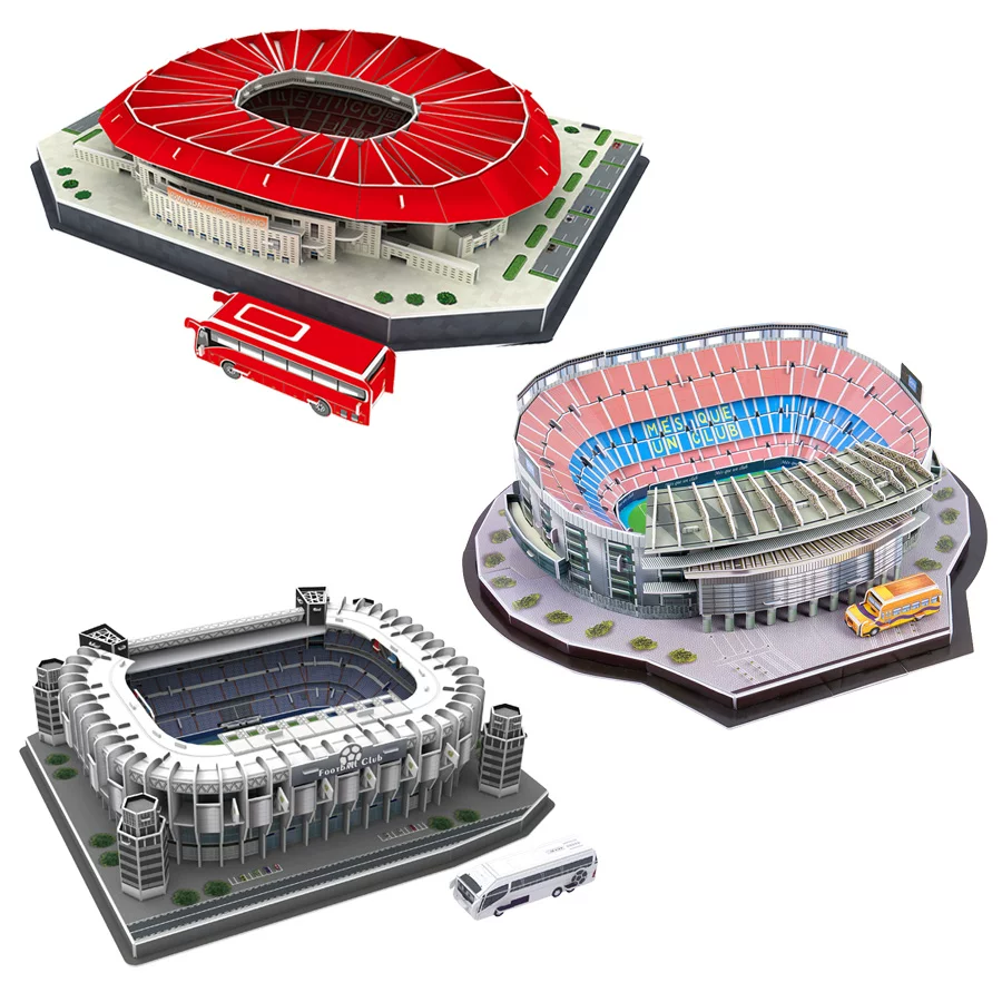 Football three dimensional brainteaser, constructor, souvenir, Birthday gift
