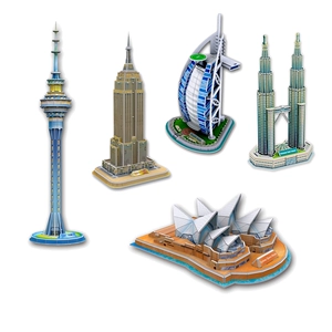 Трехмерная головоломка, конструктор, интеллектуальная игрушка, DIY, 3D