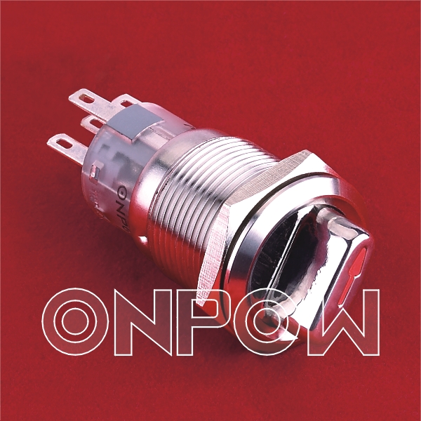 ONPOW China Red Wave LAS1AGQ-22X 31 32 33 D Metal selection button keeps semi-full self-covering