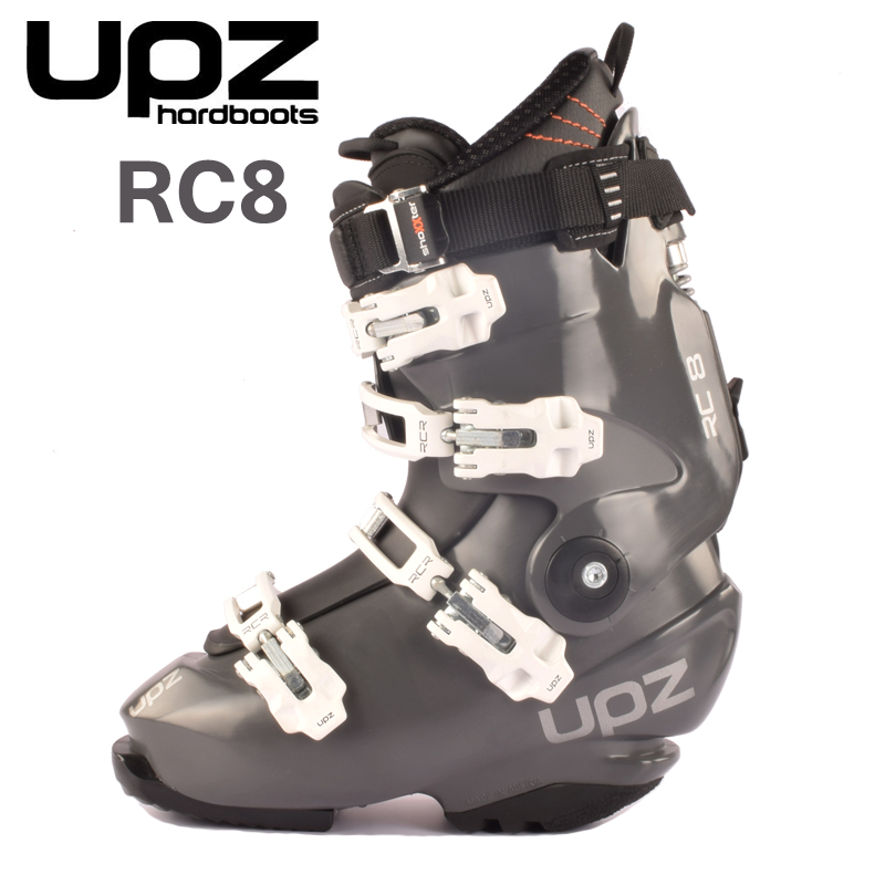 upz veneer race speed ski shoes parallel large gyrations UPZ harpoot RC8 hard shoes ski boots