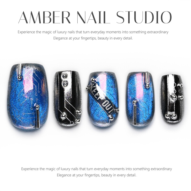 【Amber】Wreckage Island Cyber Component Tech-Savvy Metal Niche Yabi Wearable Armor