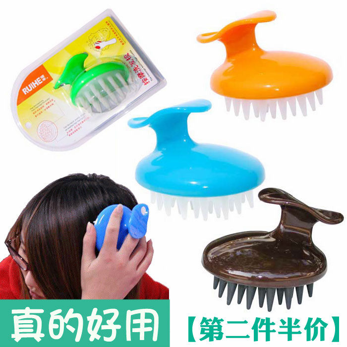 Korean shampoo air cushion comb Head meridian comb Scalp massager Anti-hair loss hair airbag Shampoo massage brush