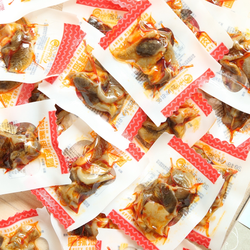 Whale Ocean Conch Meat Instant 500g Spicy Field Snail Meat Screw Meat Seafood Cooked Seafood Net Red Snack Yuluo Seafood