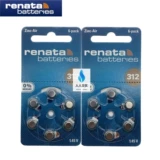 Рената Siemens Peak Aructer Battery Импорт Zinc Air ZA312 PR41 Стрельба 6 из 6