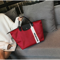  Small luggage bag womens short-distance travel bag mens Korean version of large-capacity lightweight fitness hand luggage bag simple travel bag