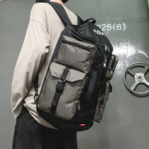 Multifunctional Double Shoulder Backpack Single Shoulder Travel Bag Light Large Capacity Male And Female Students School Bag Campus Sports Fitness Bag