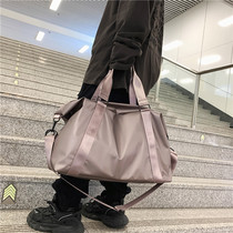 Travel Bag Pack Woman Short Luggage Bag Large Capacity Canvas Bag Men Light Hand To Produce Sports Fitness Bag