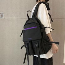 Original Juku Double Shoulder Bag School Bag Female Male Korean Version Travel Travel Trends Ins Middle School Junior High School 100 Hitch Backpack