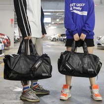  Shi Rui short-distance travel bag female portable Korean version of the travel small duffel bag large capacity lightweight sports mens fitness bag trend