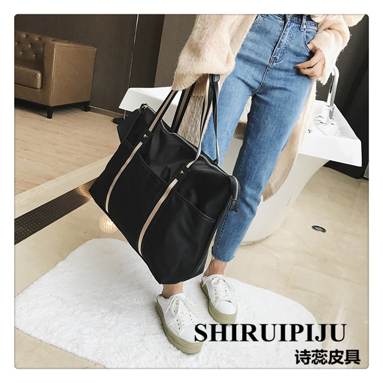Du lịch túi ngắn du lịch nữ xách tay phiên bản Hàn Quốc của túi hành lý dung lượng lớn nhẹ đơn giản du lịch thể thao túi thể dục nam túi du lịch mini