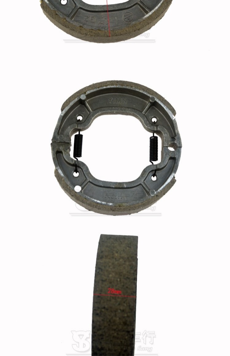 Top xe máy rộng Jinbao 150 má phanh phía sau SRV150 Jinlong 250SRZ150 phanh phanh khối phanh thắng tay xe máy