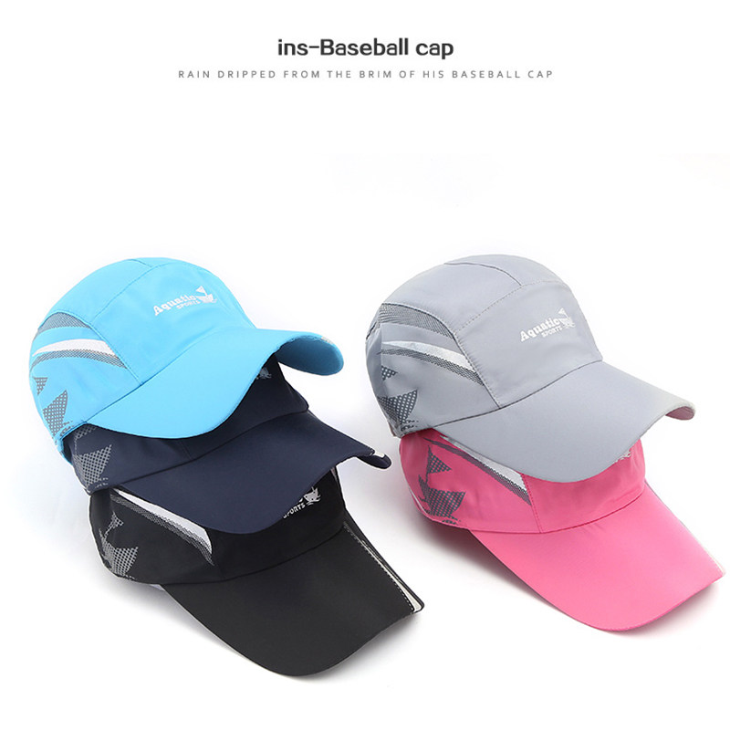 Hat Men Tide Summer Sun Shade Sun Protection Duck Tongue Cap Speed Dry Breathable Outdoor Fishing Baseball Sun Hat Lady Spring Autumn
