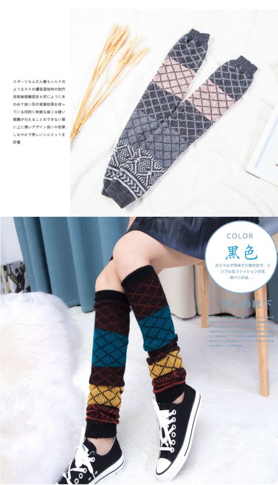 Nữ mùa thu và mùa đông mới vớ dài ấm áp trên đầu gối đặt chân cao hoang dã bộ khâu đầu gối cọc cọc quần tất siêu mỏng mùa hè