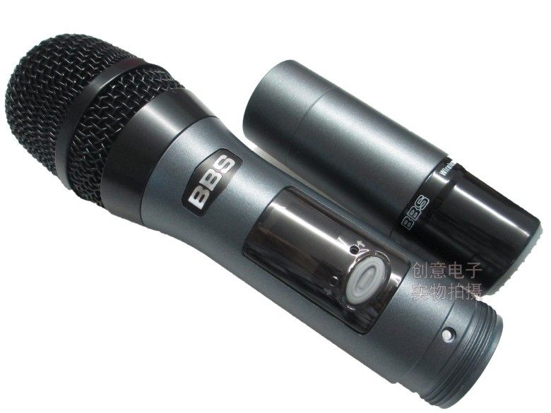 BBS A-666D U-1120B 610E Wireless microphone microphone mid-section mesh cover tail tube shell