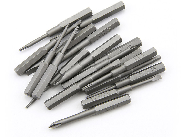 Сверло s2钢带磁精密批头金属拆机维修十一字梅花六角五星中板yu三角37 Diy