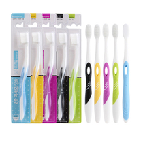 South Korea Color Mood Soft Hair Whitening Fine Hair Toothbrushes Children Adult Per Capita Available Single Supports Aesthetically Pleasing And Practical