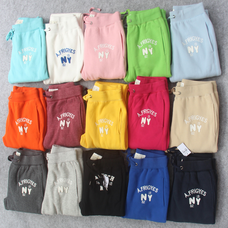 New 2025 Tall Fleece Af Jogger Pants for Women, Fleece-Lined, Autumn and Winter, Pure Cotton, Square Dance, Sports, Fitness Long Pants