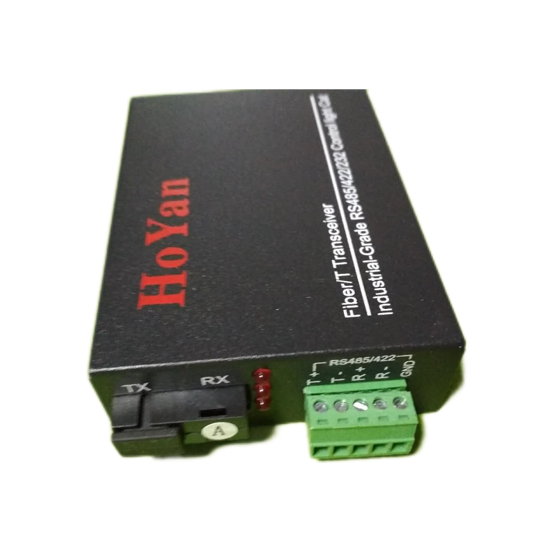 1 channel RS485 optical transceiver 485 fiber converter 1 channel 485 serial port optical cat video monitoring industrial SC single fiber
