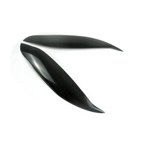 Suitable for Honda Civic 96-00 carbon fiber eyebrow light Civic EK9 eyebrow light carbon fiber angry eye eyebrow sticker