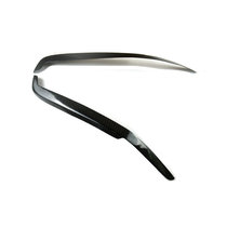 Suitable for Mitsubishi EVO3 generation carbon fiber headlight decorative strip modified headlight stickers