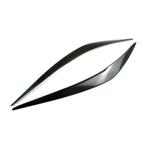 Suitable for BMW 1 Series F20 116i 118i M135i modified special real carbon fiber light eyebrow patch