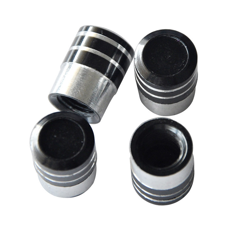 Personalized cylindrical aluminum alloy modified valve cap, valve cap, valve core cap, tire valve cap