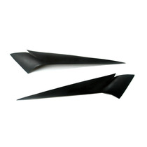 Suitable for 09-15 model X1 E84 black resin modified eyebrow eyebrow headlight decorative patch