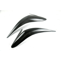 For 1 model 3-18 Subaru Sensilin fiber 54558-dimensional modified eyebrow eyebrow headlight decorative carbon sticker