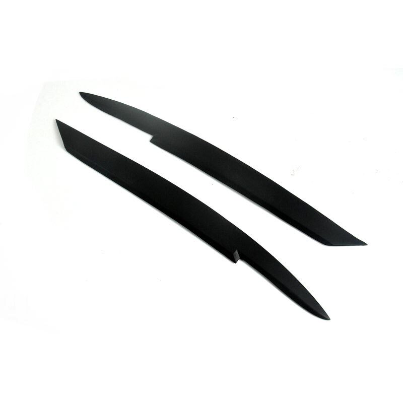 Suitable for 11-15 PassatB7 black resin light eyebrow eyebrow eyebrow with modified headlights decoration strip sticking piece
