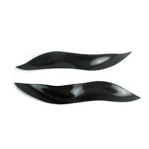 Suitable for Mercedes-Benz 2003 old model smart four-door modified carbon fiber eyebrow eyebrow headlight decorative sticker