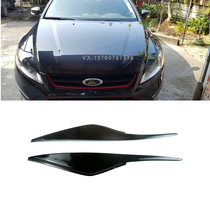 Suitable for 07-13 Mondeo winning bright black modified eyebrow eyebrow MK4 headlight decoration modified eyebrow eyebrow
