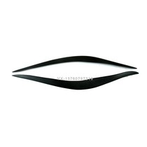 Suitable for 14-20 BMW 2 Series two-door F22 F23 F87 M2 matte black resin modified headlight eyebrows