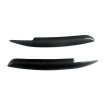 Suitable for 04-10 BMW BMW 1 Series E81 E82 E87 E88 modified carbon fiber eyebrow headlight trim strip