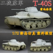 1:72 Thế chiến II Mô hình xe tăng hạng nhẹ T-40S T40 của Liên Xô đã hoàn thành Sextant tĩnh