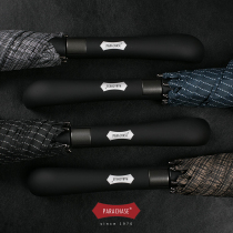 Japanese literature and art increase business simple double wind and rainstorm special straight handle men and women single double automatic long handle umbrella