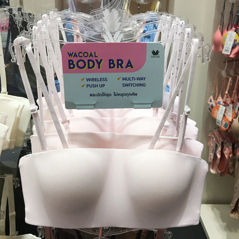 Breasted Underwear Shoulder Strap Removable Thai Warsong Lingerie WB3B53 Thin Cup 1 2 Cups Pure Cotton Inner Lining Comfort