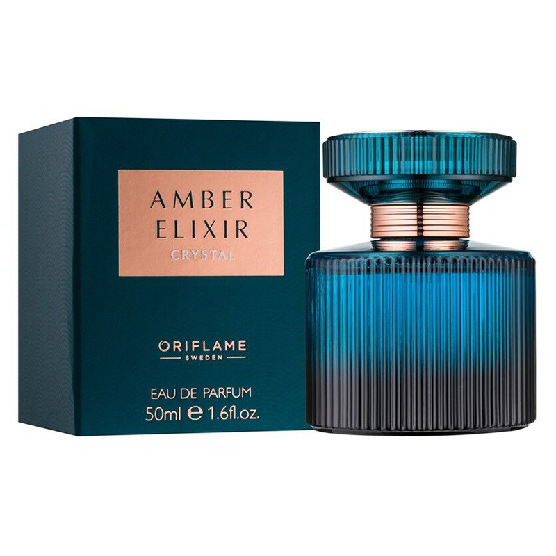 Oriflame Phantom Blue Perfume Amber Crystal Perfume 50ml Floral Edp Fruity Tone 42865