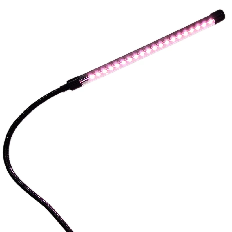 Портативная универсальная подсветка для растений LED, световой спектр комфортный