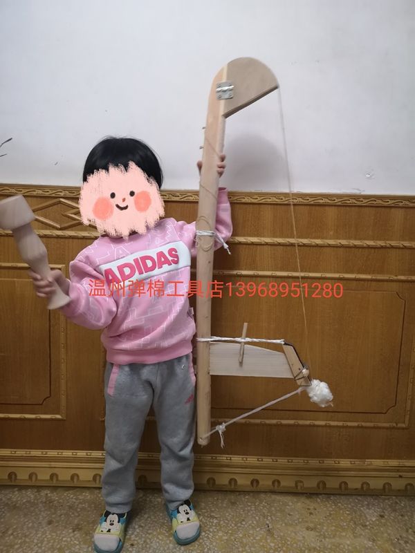 Kindergarten Children Experience Traditional Spring Cotton Tools Spring Cotton Small Bow Three-Piece Set Kindergarten Children Experience Traditional Spring Cotton Tools Spring Cotton Small Bow Three-Piece Set