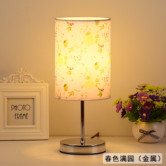 table lamp bedroom bedside lamp creative romantic warm european style small table lamp nordic night light simple modern small night light