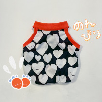 PIN 2021SS pet summer vest custom cartoon breathable fat dog fight fight