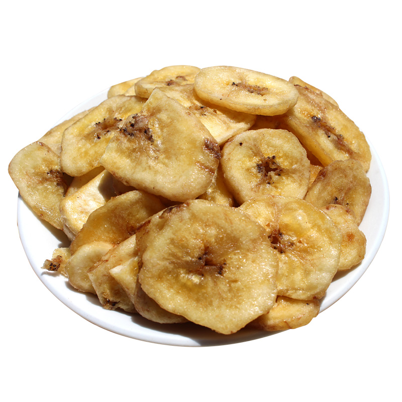 New Products Upper Shelves Hainan Produced Banana Dry Food Cream Flavoured Banana Slices 250g