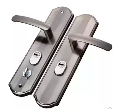 Large door lock handle anti-theft door lock handle solid handle universal thick double live double fast wooden door lock lock door