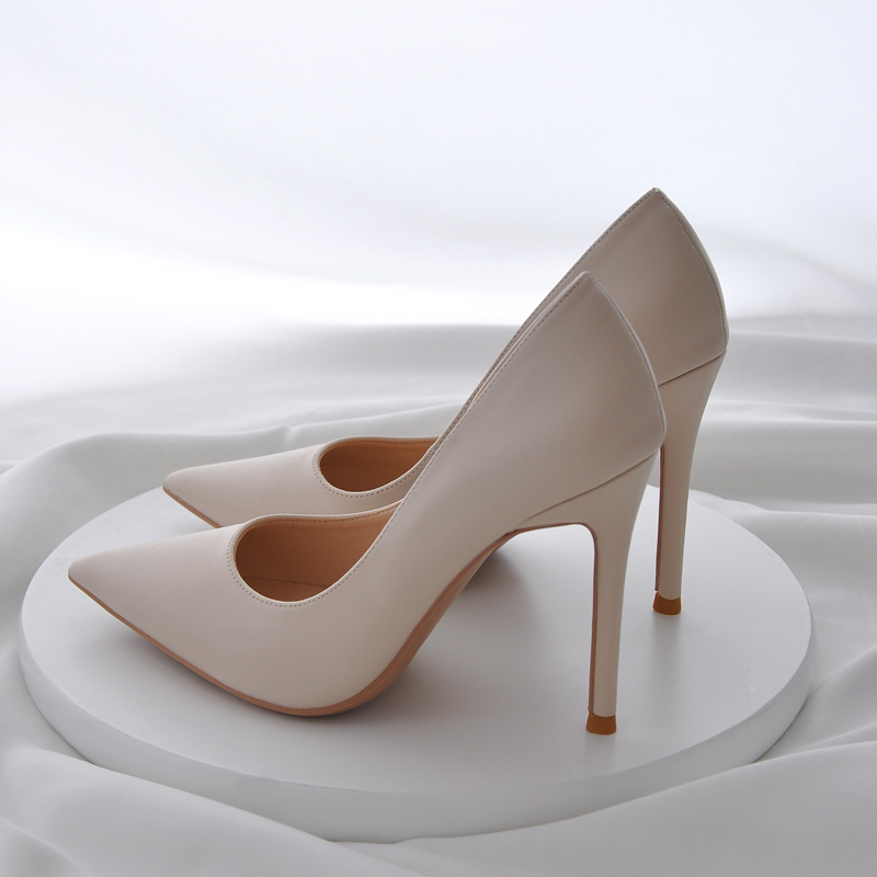 Soft Leather Elegant High Heels for Women, Spring and Autumn 2026 New French Style Stiletto Shoes with Unique Design, Niche 10cm Pointed Toe Soft Leather Elegant High Heels for Women, Spring and Autumn 2026 New French Style Stiletto Shoes with Unique Design, Niche 10cm Pointed Toe