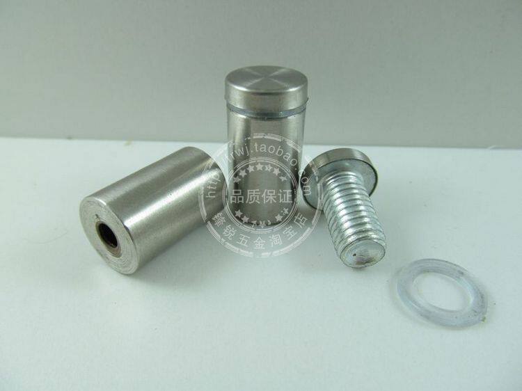 Decorative nail acrylic fixing nail glass nail stainless steel advertising nail 16 * 30