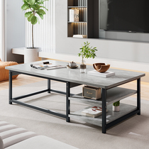 Tea table light and luxurious modern living room Home Small family type tea Small table subnet Red-style Balcony Extremely Simple Tea Table Living Room