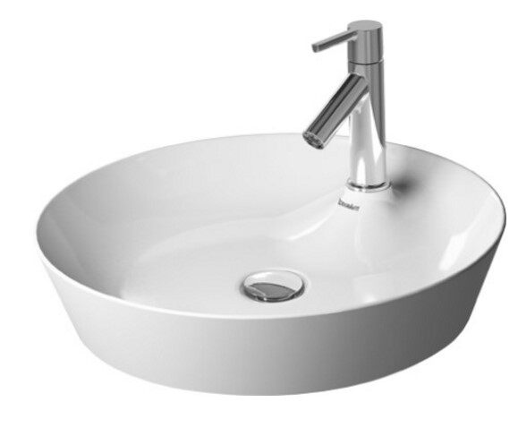 Delifei Duravit Раковина Duravit над столешницей художественная раковина с круглым отверстием для крана 232848