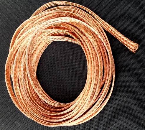 Pure red copper) hair burning grade shielding net) high density) thick solid) with mesonet and large net two types) can cut half a meter