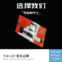 Yiwu Blister Manufacturers Fully Sealed Transparent Packaging Data Cable USB Disk Packaging Box Transparent Blister Box Custom Paper Card